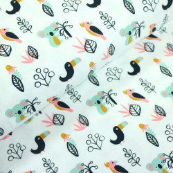 Jersey - Dschungel Sweet Safari weiß